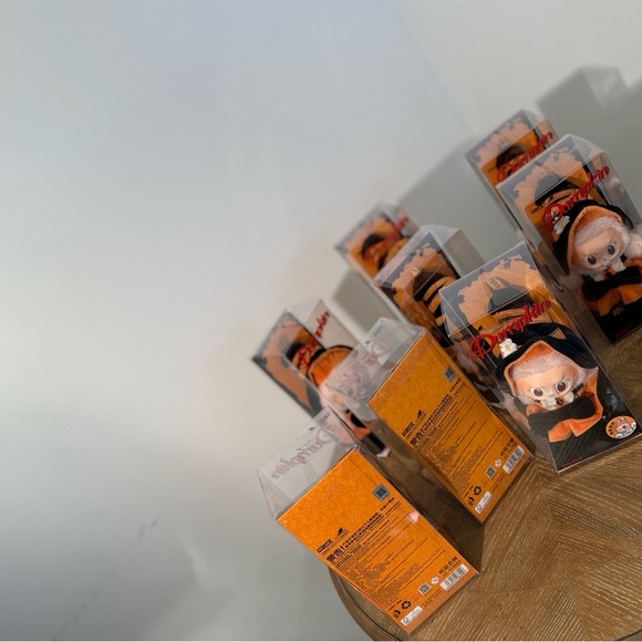 Authentic Pop Mart Labubu Magic of Pumpkin Mokoko Vinyl Plush Pendant - Picture 13 of 16